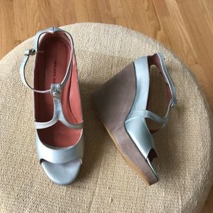 Anthropologie: Eileen Sheilds Silver Wedge
